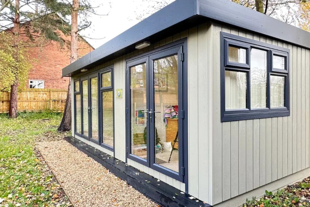 exterior of outdoor school room